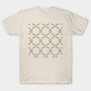 Honey Bee Pattern T-Shirt